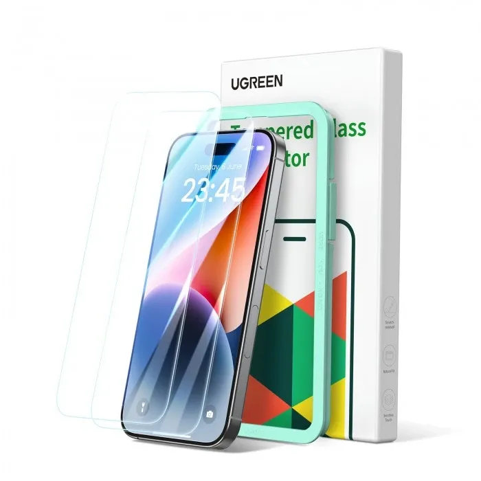 Ugreen HD Screen Tempered Protective Film For Iphone 15 Plus | 25591