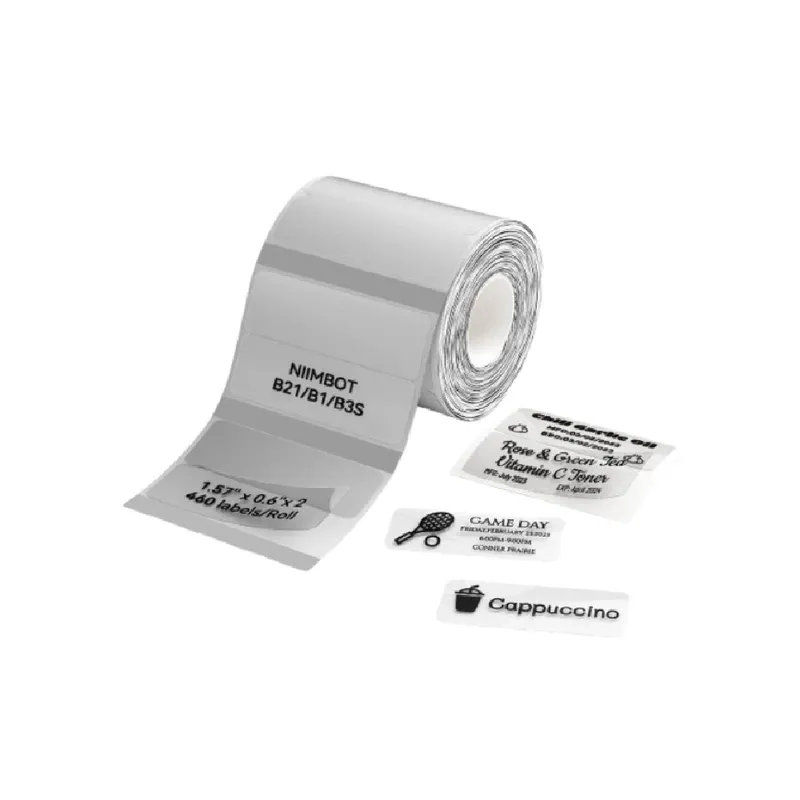 NIIMBOT B1 Transparent Thermal Label - 150 Label/Roll - 50x50mm