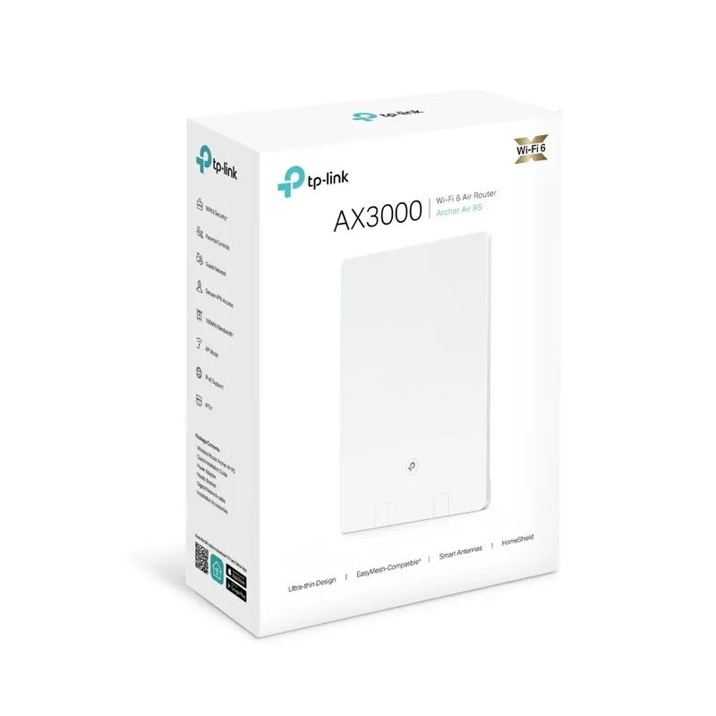 TP-Link Archer Air R5 AX3000 Dual-Band Wi-Fi 6 Air Router | Archer Air R5