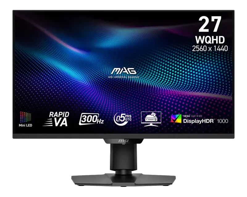 MSI MAG 274QPF X30MV 27" QHD 300Hz Gaming Monitor | MAG 274QPF X30MV