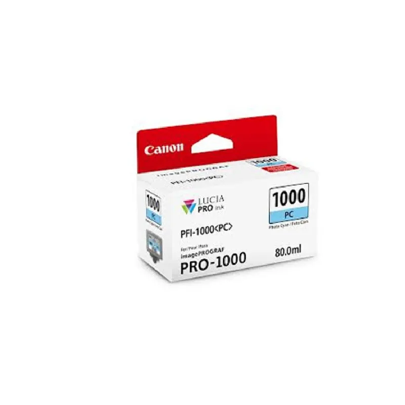 Canon PFI1000 PHOTO Original INK - CYAN | PFI1000PCY