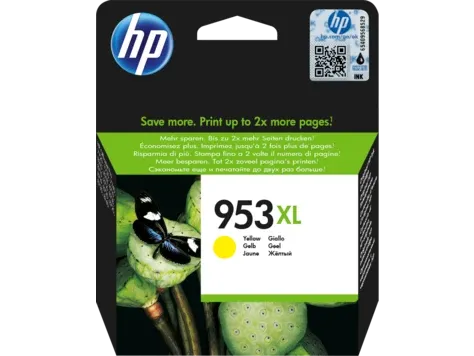 HP 953XL High Yield Original Ink Cartridge - Yellow | CN048AE