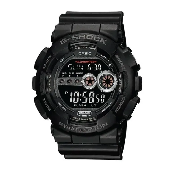 Casio G-SHOCK Casual Digital Men Watch - Black | GD-100-1BDR