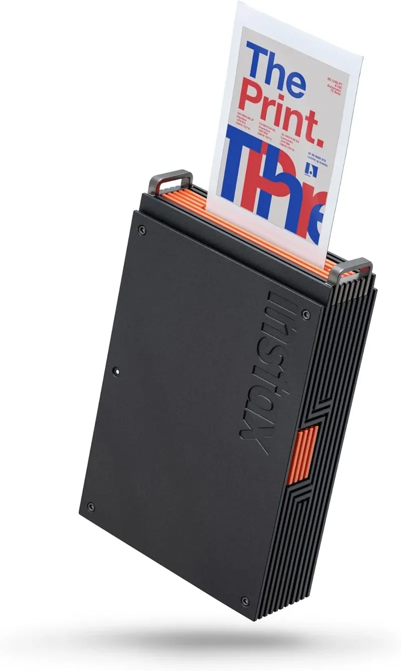 Fujifilm Instax Mini Link Plus - Smartphone Photo Printer - Bluetooth 5.1 - 318 DPI - Black & Orange | 16949674