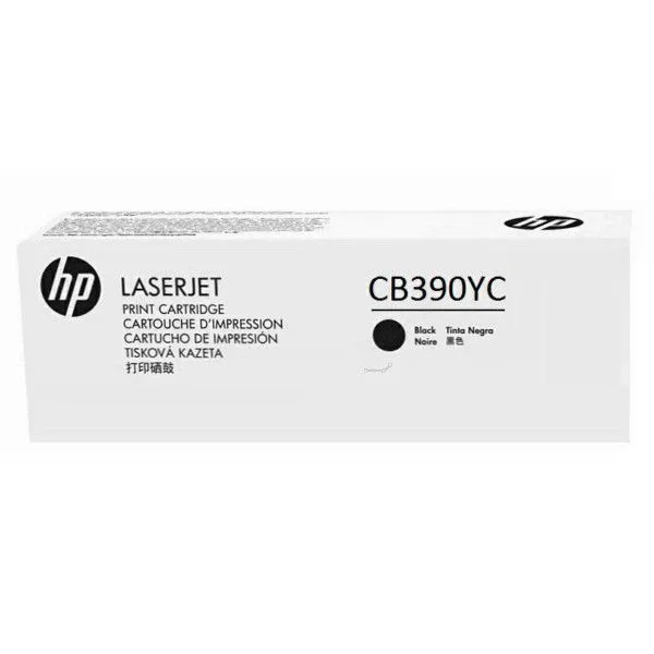 HP CB390Y Contract Original LaserJet Toner - Black | CB390Y