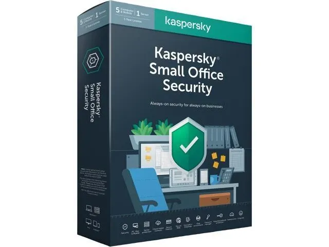 KASPERSKY Small Office Security - 5 Desktops - 5 MOBILES -1Server | KL4541IBEFS-20