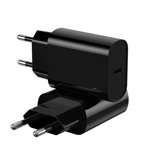 WIWU Quick Series 20W PD Fast Charging Adapter EU (Black) | WI-U001BLK