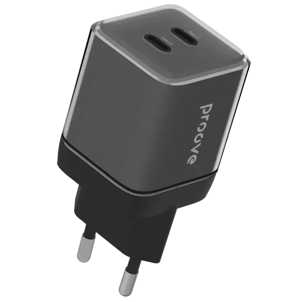 Proove Pure GaN Max 67W Wall Charger 2 Type-C - Black | WCPU67022201