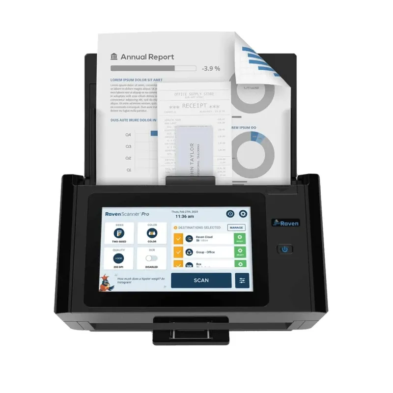 Raven Pro Document Scanner
