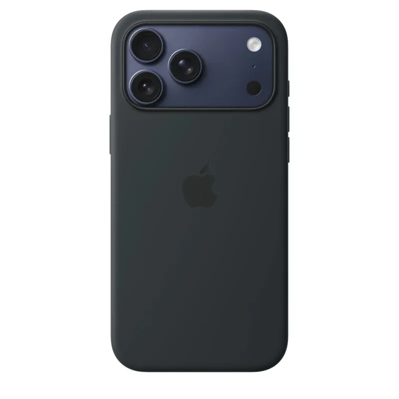 Apple iPhone 17 Pro Max Silicon Case with MagSafe, Black | MGFR4ZM/A