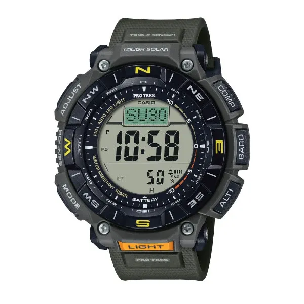 Casio PRO TREK Solar Watch - Green | PRG-340-3DR