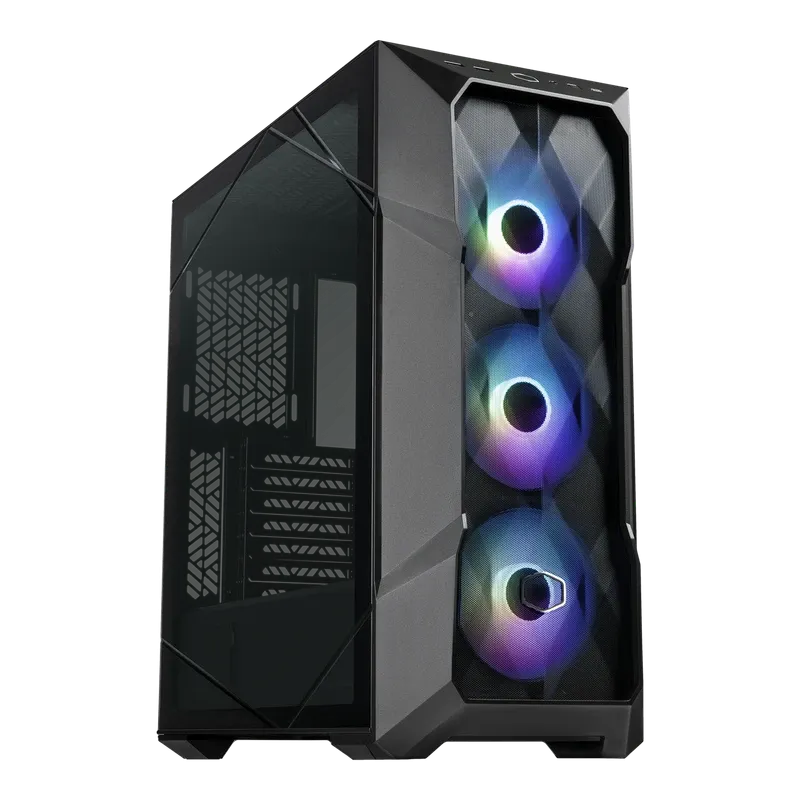 Cooler Master Masterbox TD500 Mesh V2 Tower PC Case, Black | TD500V2-KGNN-S00