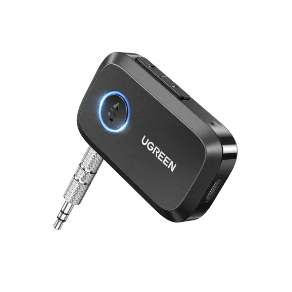 UGREEN 5.3 Aux Bluetooth Adapter for Car | CM596 | 90748