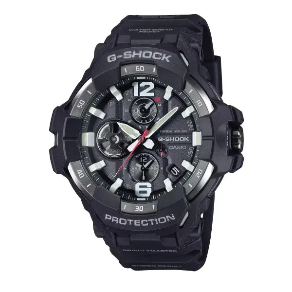 Casio G-SHOCK GRAVITYMASTER Bluetooth Solar Men Watch - Black | GR-B300-1ADR