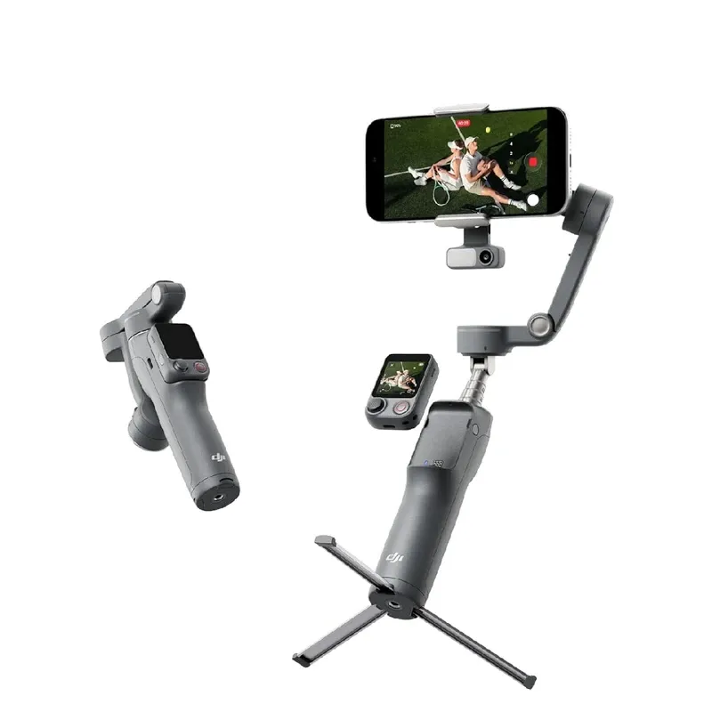 DJI Osmo Mobile 8P Creator Combo 3-Axis Smartphone Gimbal with Tracking & Wireless Microphone - Gray | Osmo Mobile 8P