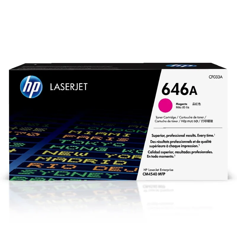HP 646A Original LaserJet Toner Cartridge - Magenta | CF033A