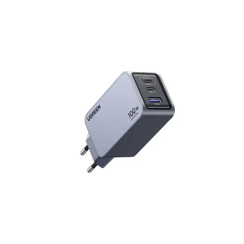UGREEN Nexode Pro 100W 3-Port GaN Mini Fast Charger Ultra-Compact Workstation