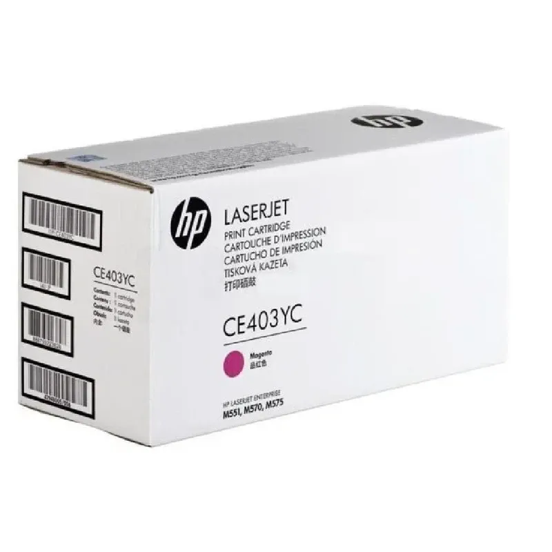 HP 507Y Contract Original LaserJet Toner - Magenta | CE403Y