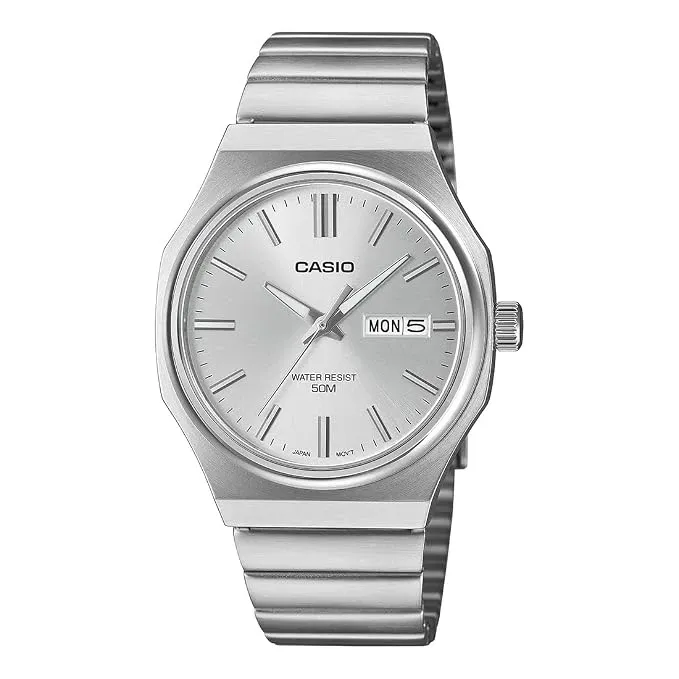 Casio Men 3-Hand Watch - Silver | MTP-E735D-7AVDF