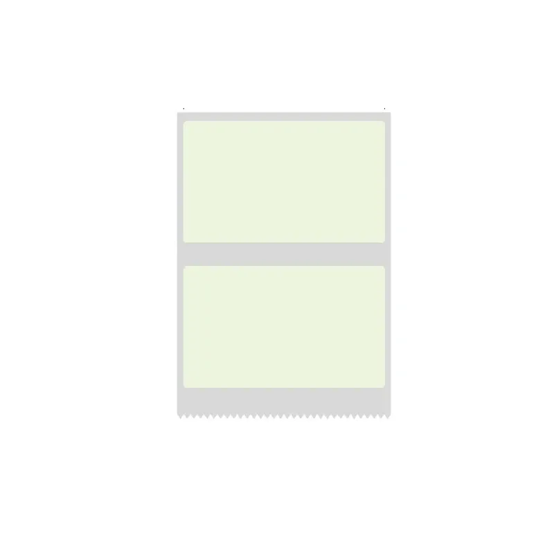 NIIMBOT B1 Green Thermal Label - 230 Label/Roll - 50*30mm