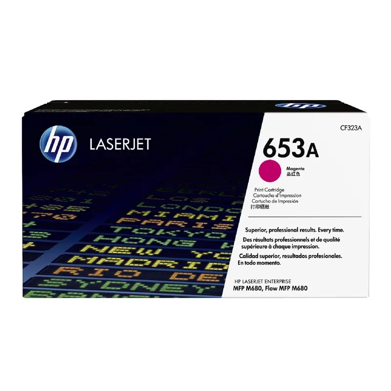 HP 653A Original LaserJet Toner Cartridge - Magenta | CF323A