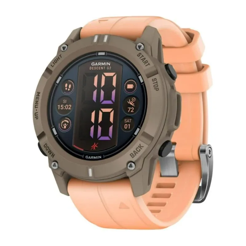 Garmin Descent G2 - Dive Computer - Paloma with Shell Pink Band | 010-02986-01