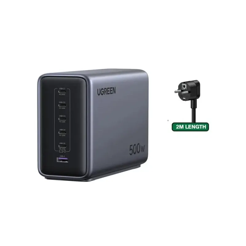 UGREEN Nexode X759 500W GaN 6-Port Charging Station 240W PD | 55550B