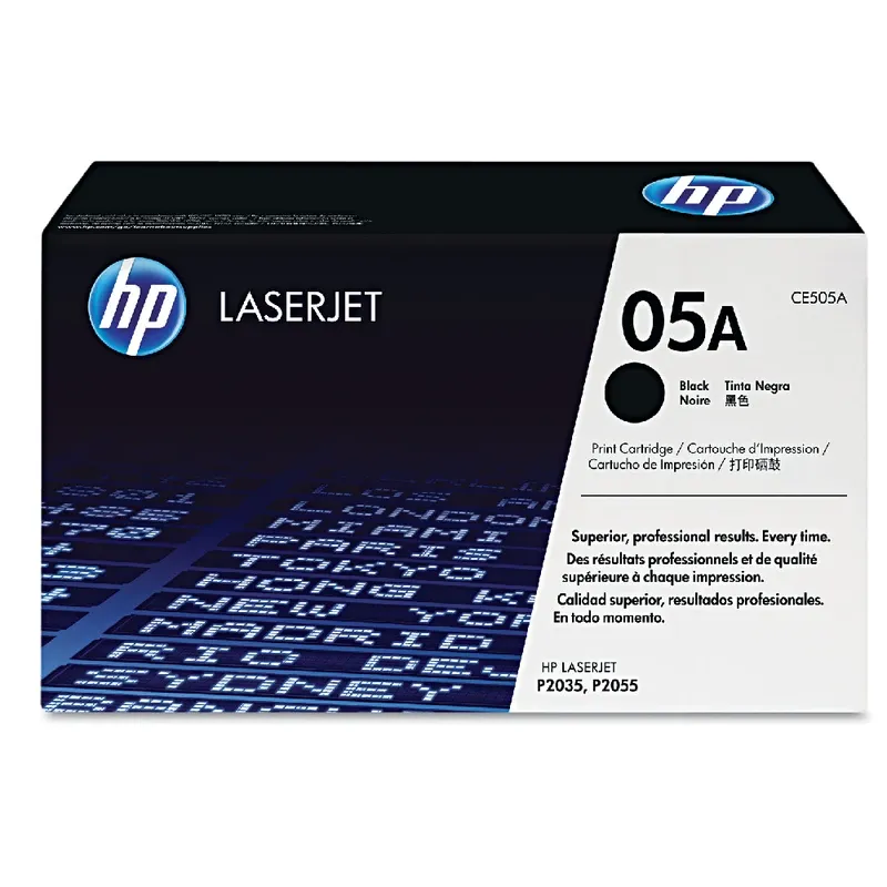 HP MICR 05A ORIGINAL LASERJET TONER - BLACK | MICRCE505A