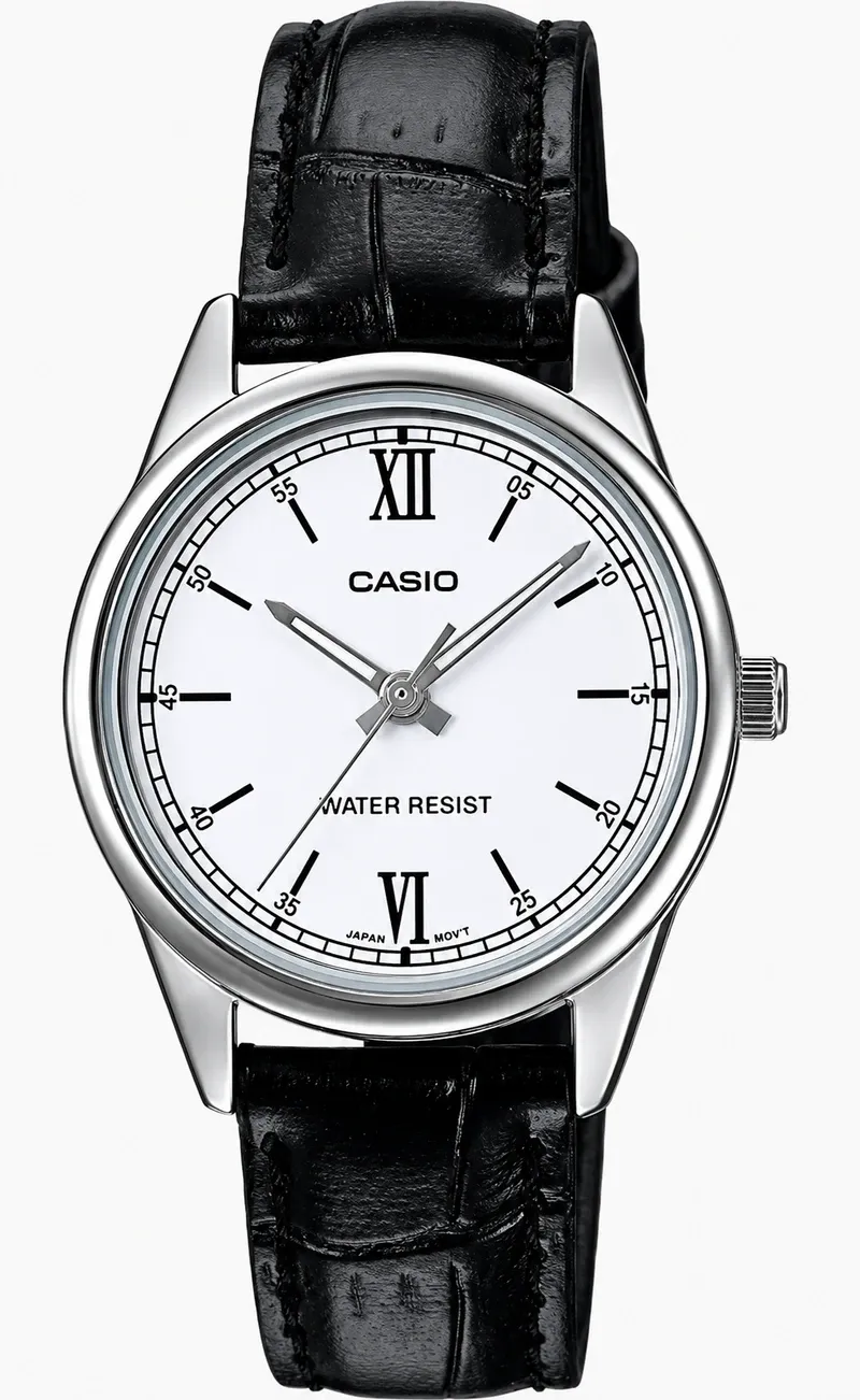 Casio Women 3-Hand Watch - Black / White | LTP-V005L-7B2UDF