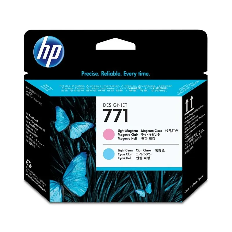 HP 771 Original DesignJet Printhead - Light Magenta-Light Cyan | CE019A