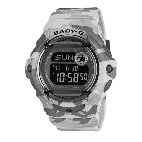 Casio Baby-G Women Digital Watch - Grey | BG-169CMB-8DR