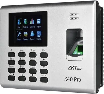 ZKTeco K40 Pro Time & Attendance & Access Control Terminal | k40