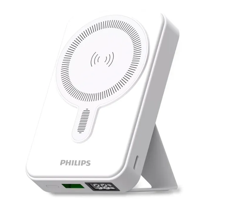 Philips Wireless Power Bank 5,000mAh - White | DLP9701CW/70