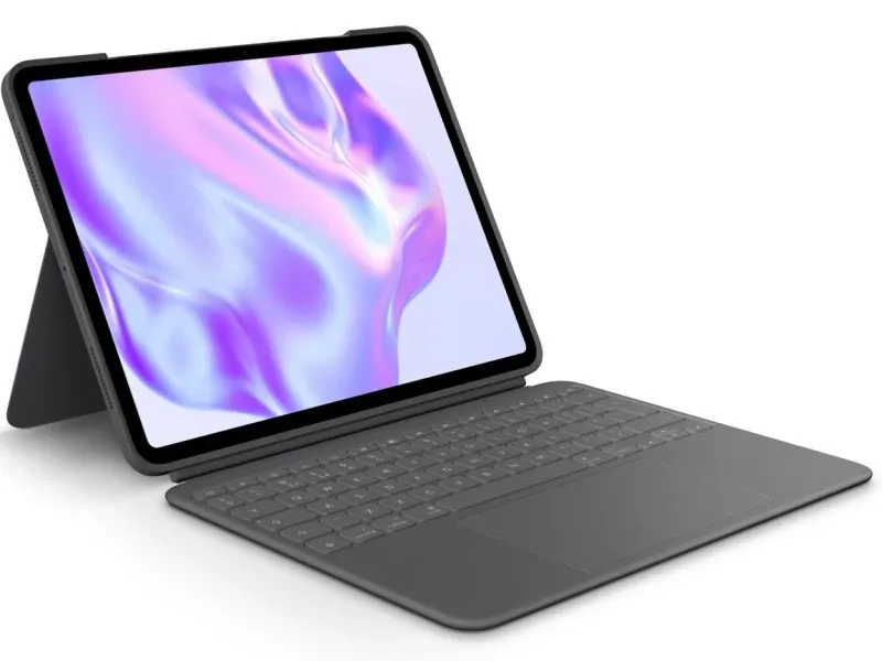 Logitech Combo Touch Case for iPad Air 13-inch (M2) - Oxford Grey | 920-012617