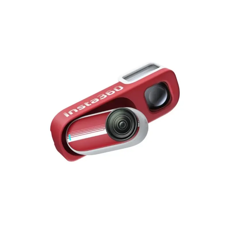 Insta360 GO 3S Retro Bundle Special Edition - 4K Mini Action Camera - 128GB - Canvas Red | CINSBATF-RED