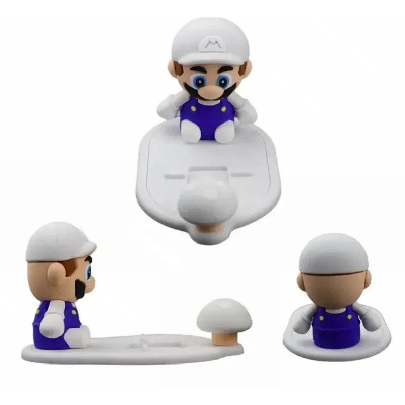 Super Mario Bros Switch Desktop Stand Holder for All Nintendo Switch Models - White