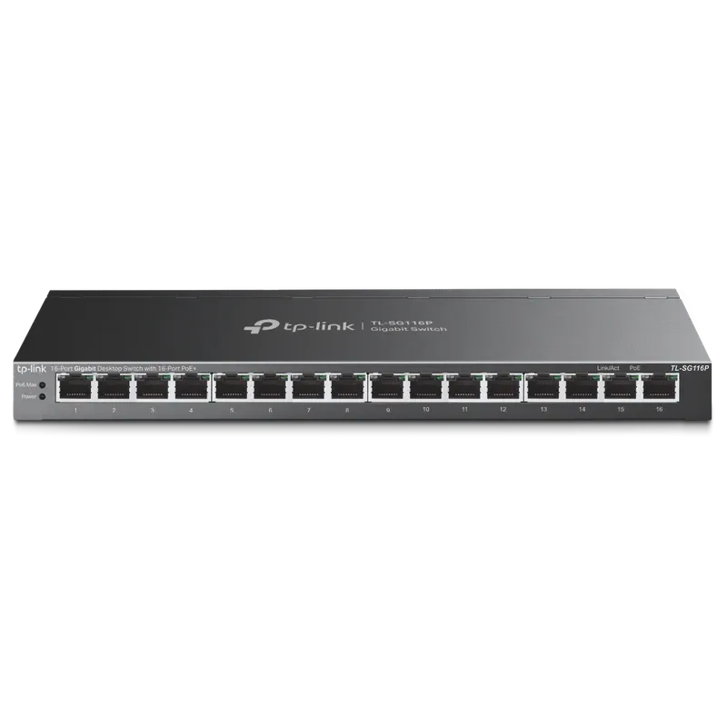TP-Link 16-Port Gigabit Desktop Switch | TL-SG116P