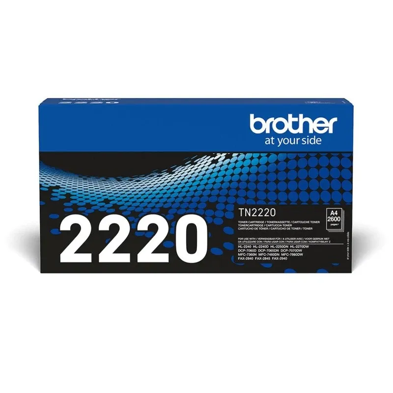 Brother TN2220 Black Original Laser Toner Cartridge | TN220