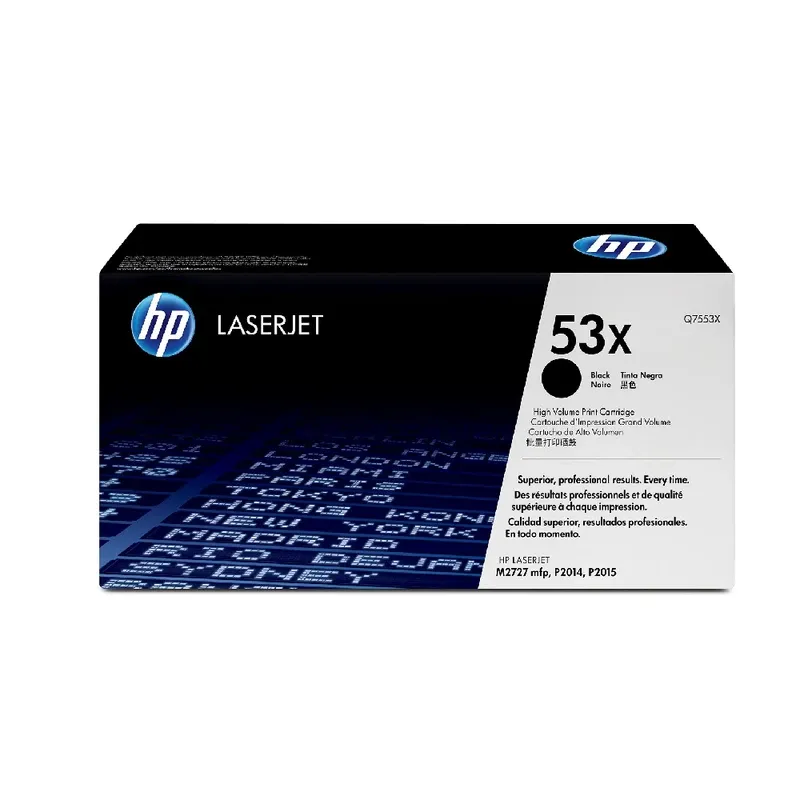 HP 53X High Yield Original LaserJet Toner - Black | Q7553X
