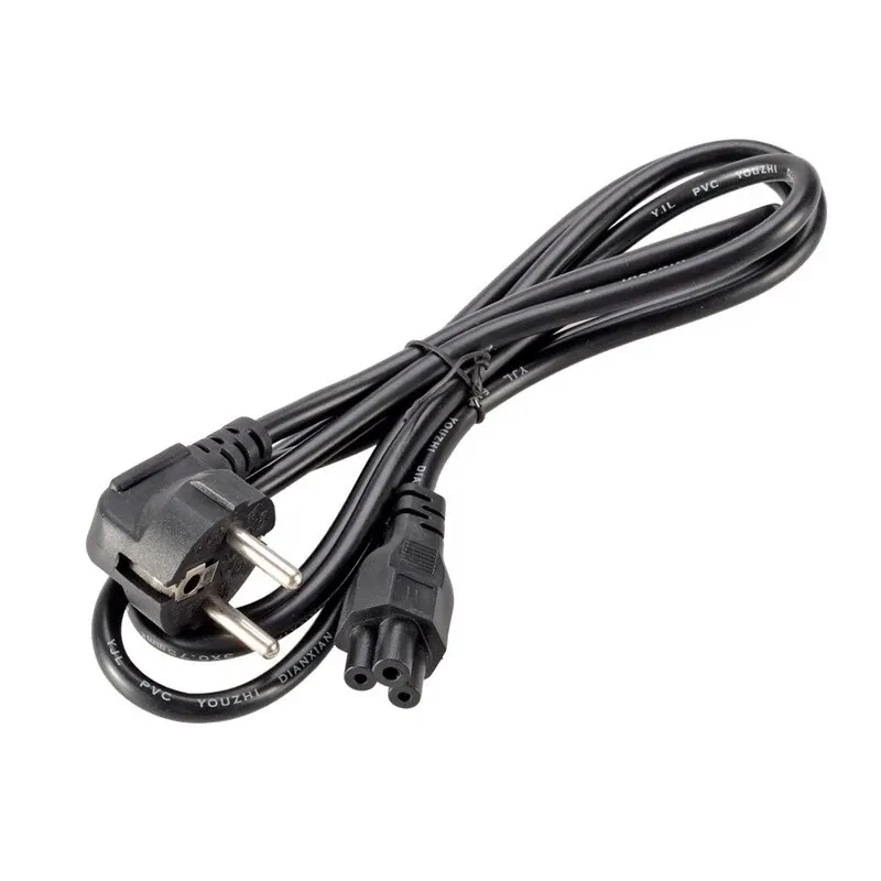 EU Plug AC Laptop Power Cable For Asus HP Sony Dell Lenovo Acer Samsung Toshiba