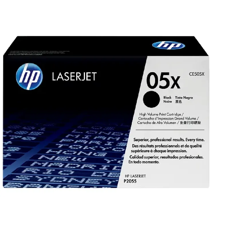 HP 05X High Yield Original LaserJet Toner - Black | CE505X