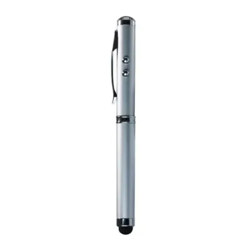 Case Logic 4-in-1 LED Stylus Pen with Laser Silver | STRG101SL