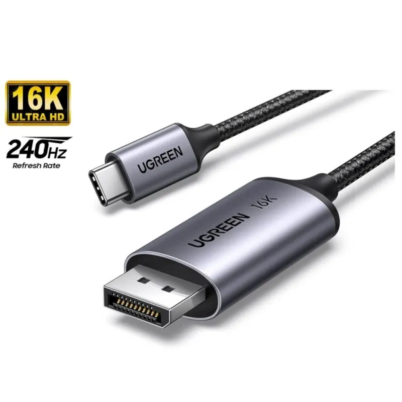 UGREEN USB-C Male to Diplay Port Male 16K | 25865