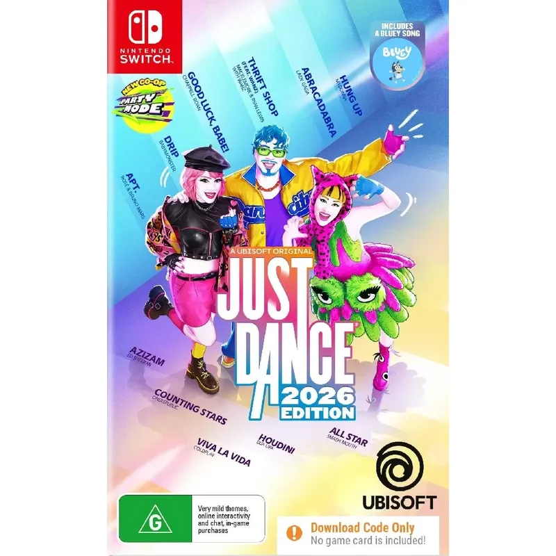 Just Dance 2026 Edition - Nintendo Switch (Code in Box)