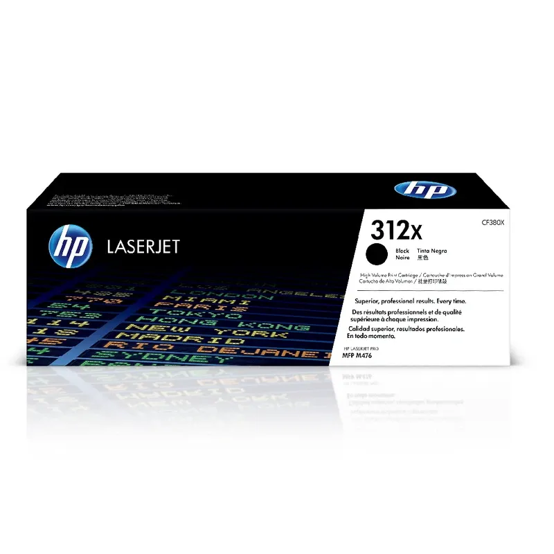 HP 312X High Yield Original LaserJet Toner - Black | CF380X