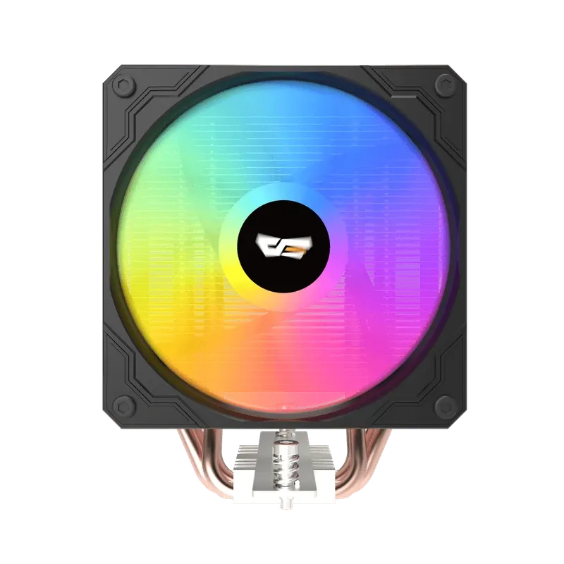 DarkFlash Digital Display Tower CPU Cooler | M400