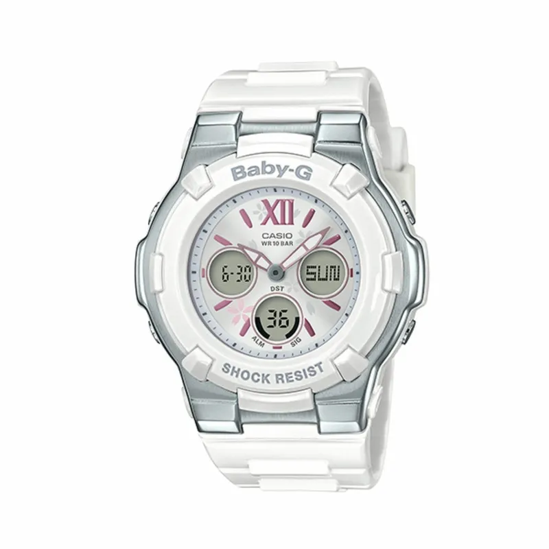 Casio Baby-G Women Analog-Digital Watch - White | BGA-110BL-7BDR