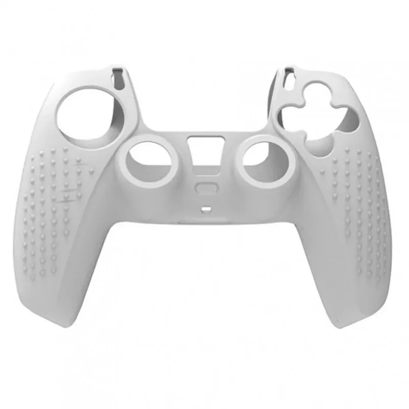 Silicone Protective Cover for PS5 DualSense Controller - White
