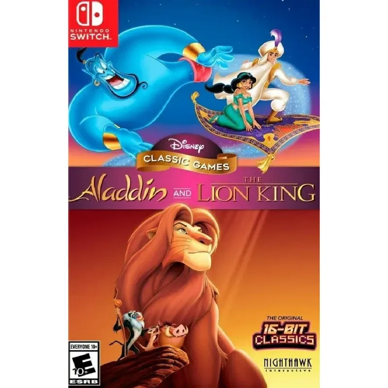 Disney Classic Games: Aladdin and The Lion King - Nintendo Switch