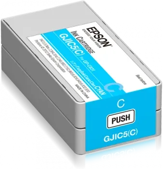 Epson GJIC5(C): Ink cartridge for ColorWorks C831 (Cyan) (MOQ=10) | C13S020564
